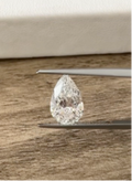 Pear Modified Brilliant Cut Lab-Grown Diamond – 3.0 ct, D Color, VVS1 Clarity – IGI Certified (Report #773647734)