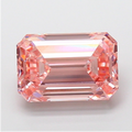Emerald Cut Lab-Grown Diamond – 3.0 ct, Fancy Vivid Pink, VVS2 Clarity – IGI Certified (Report #789603313)